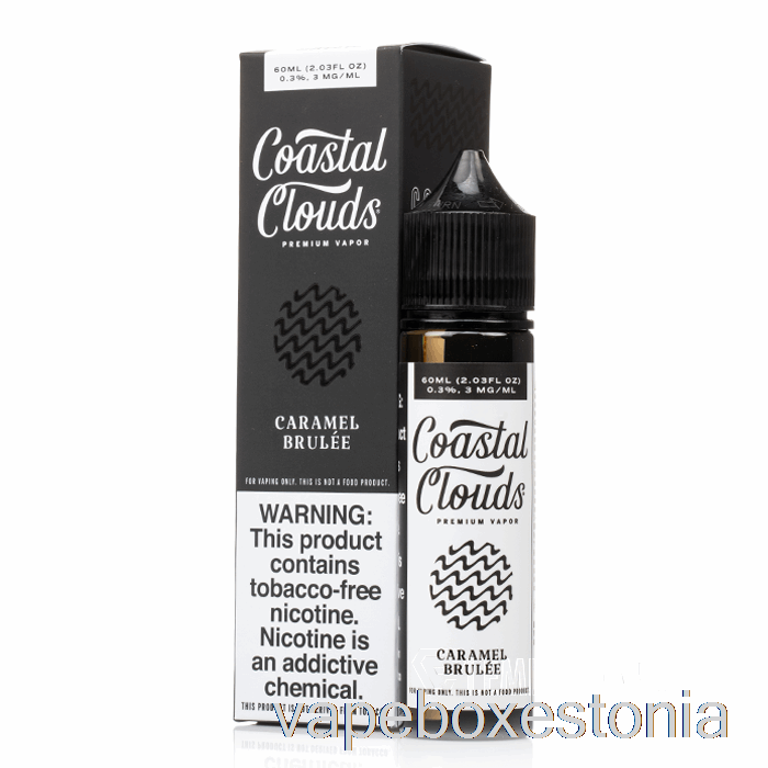 Vape Box Estonia Caramel Brulee - Rannikupilved Co. - 60 Ml 6 Mg